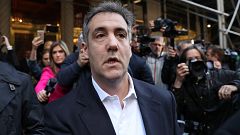 Image: Michael Cohen, U.S. President Donald Trump's former lawyer, leaves h