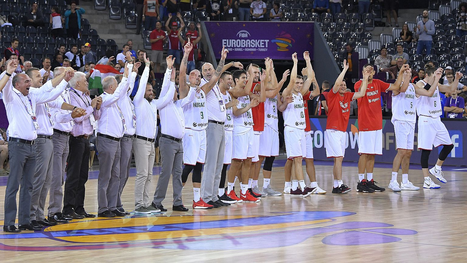 Nagyszerű győzelem a kosárlabda Eb-n