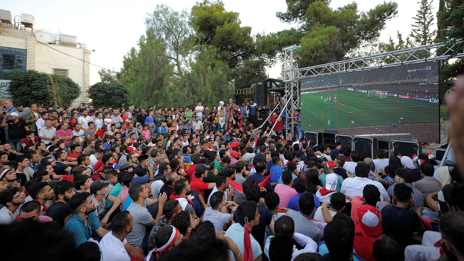 La selección siria está a un paso del Mundial de Rusia 2018