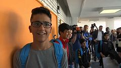 Serbien: 1. Schultag für Flüchtlingskinder