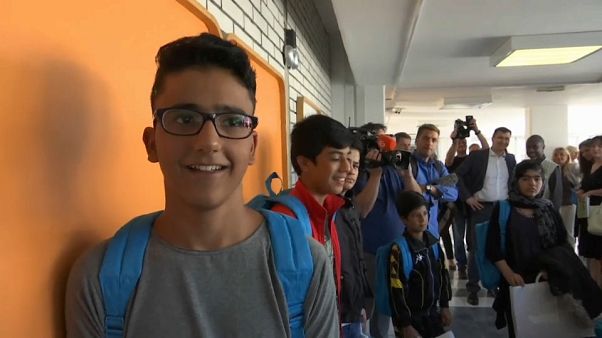 Serbien: 1. Schultag für Flüchtlingskinder Serbien: 1. Schultag für Flüchtlingskinder