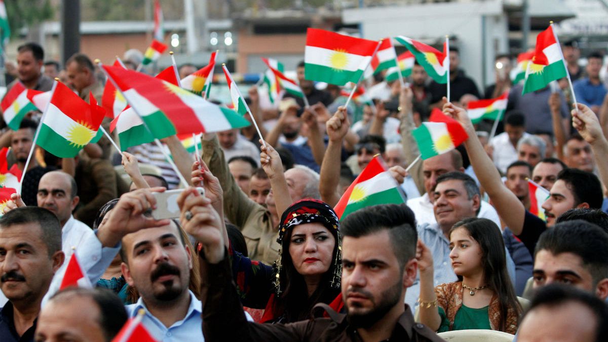 Iraqi Kurds campaign for independence