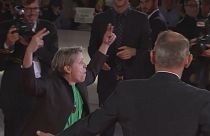 Frances McDormand e Michael Jackson em Veneza