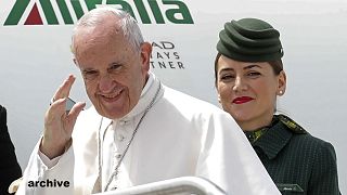Il papa parte per la Colombia