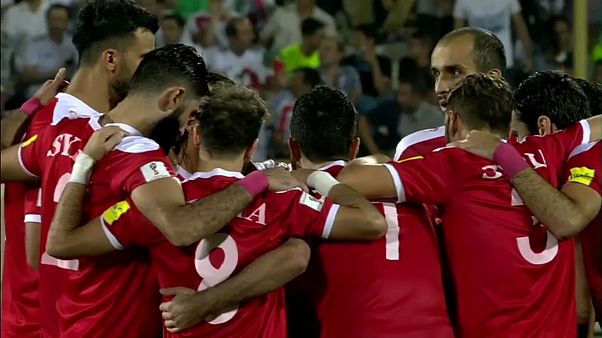 Freude bei Fußballfans in Syrien Freude bei Fußballfans in Syrien