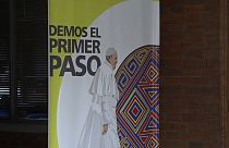 Papa Francis'ten Kolombiya'ya tarihi ziyaret