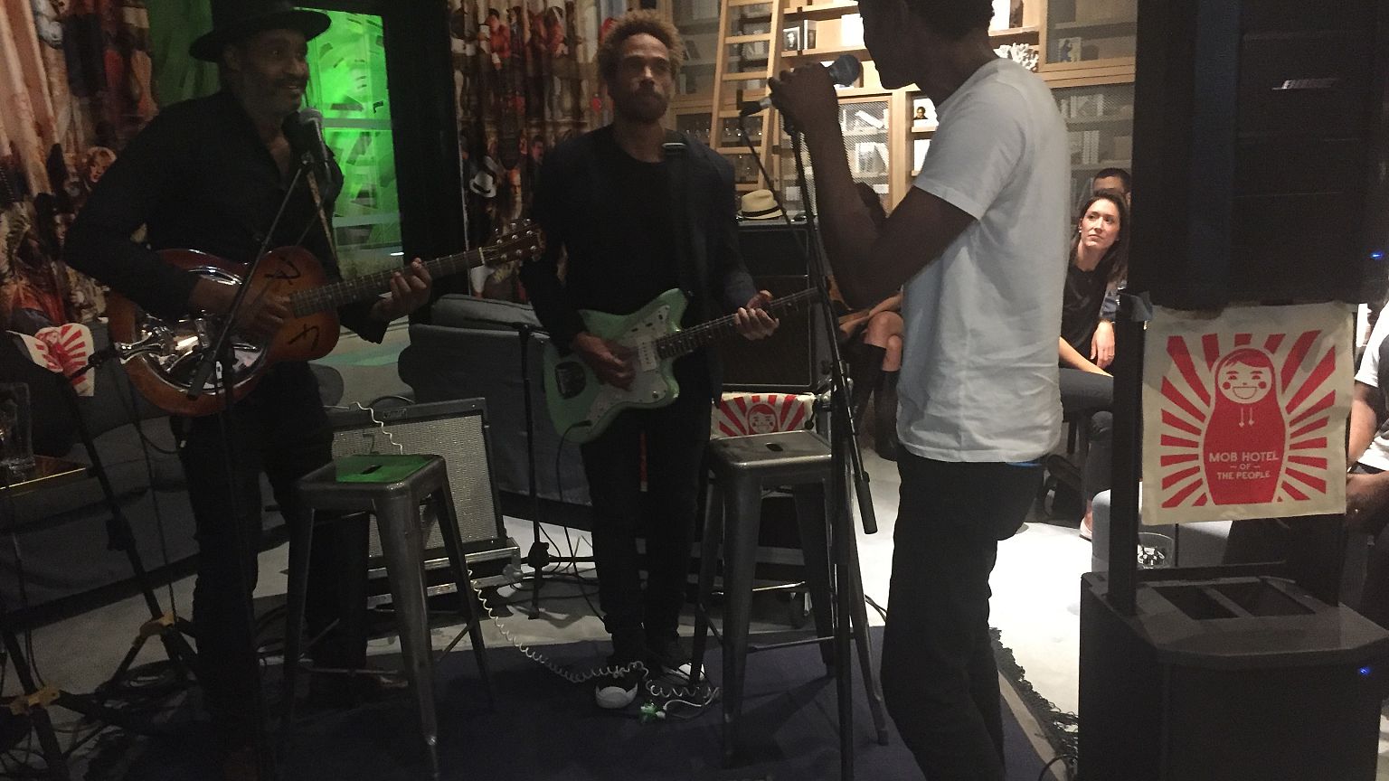 Keziah Jones et Gary Dourdan en live sur Euronews