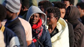 Esclusivo: centinaia di migranti vivono in un parco a Bruxelles