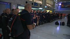 Irma : base logistique en Guadeloupe