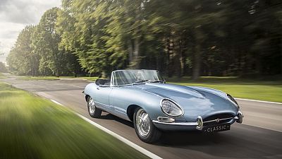 Electric version of classic Jaguar 1968 E-type has just been unveiled
