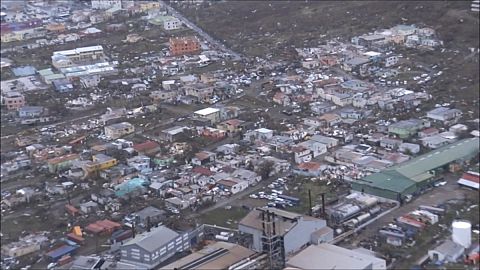 Spur der Verwüstung auf Karibikinsel Sint Maarten