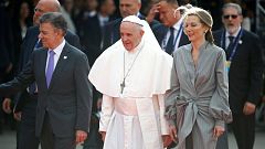 Papst lobt Kolumbiens Friedensprozess