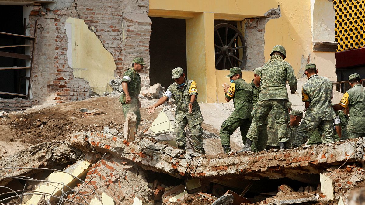 Mexico rocked by huge, deadly earthquake