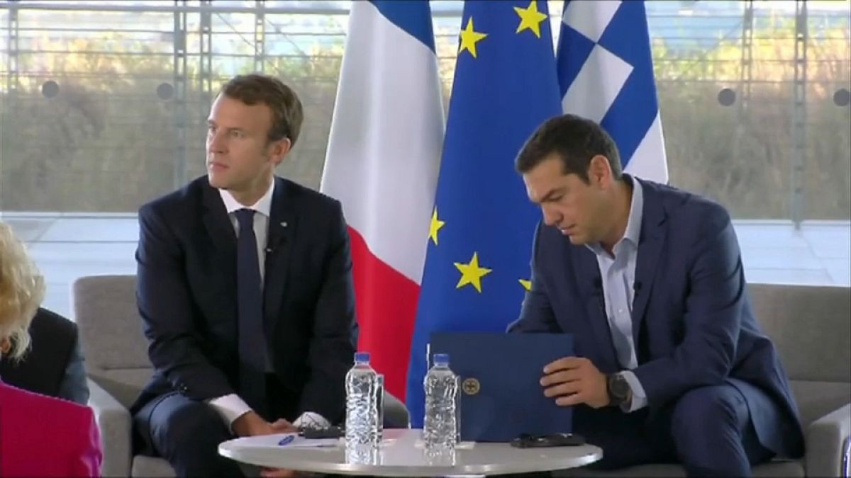 Macron et Tsipras défendent la nouvelle attractivité de la Grèce