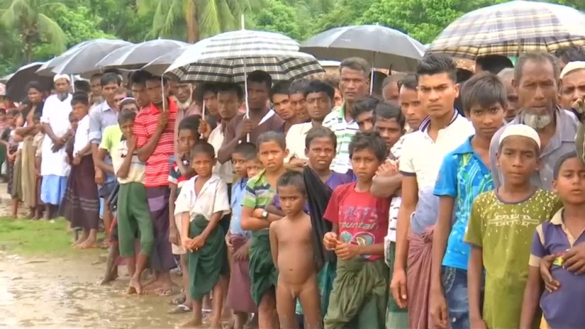 نزوح مستمر نحو بنغلادش وآلاف مسلمي الروهينغيا تتقطع بهم السبل في ميانمار
