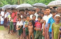 نزوح مستمر نحو بنغلادش وآلاف مسلمي الروهينغيا تتقطع بهم السبل في ميانمار