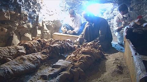 Spektakulärer Fund in Ägypten: Die Grabkammer eines Goldschmieds