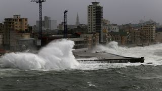 Irma hits Florida as state governor warns it's 'too late to leave'