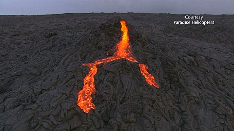 Vulkan Kilauea spuckt wieder
