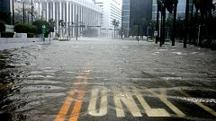 Hurrikan "Irma" pfeift mit Tempo 200 durch Florida