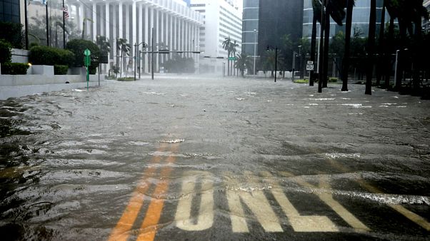Uragano Irma ha raggiunto la Florida Uragano Irma ha raggiunto la Florida