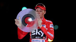 Chris Froome vence e faz história na "Vuelta"