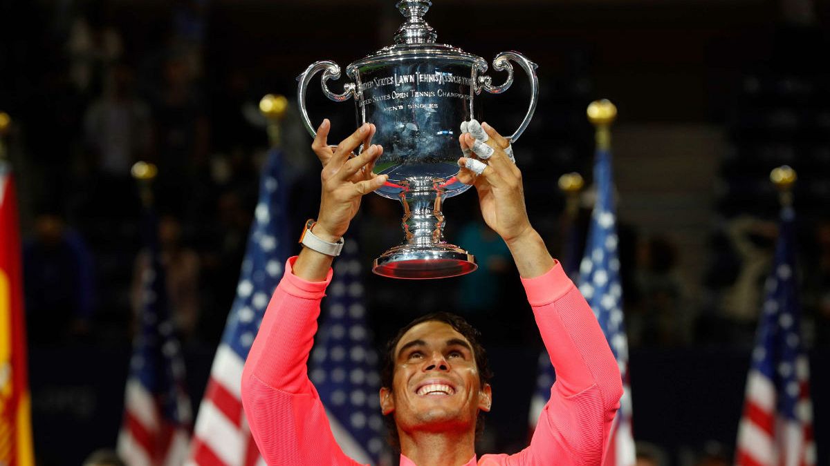 ABD Açık'ta kupayı Rafael Nadal kazandı