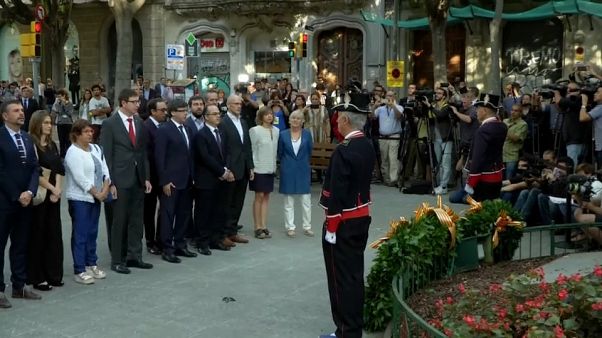 Desafío independentista en la 'Diada del Sí' Desafío independentista en la 'Diada del Sí'