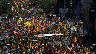 Catalans mark national day with calls for independence