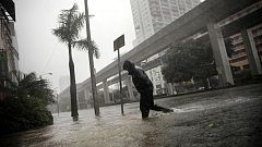 "Irma" trifft mit Gewalt auf Florida