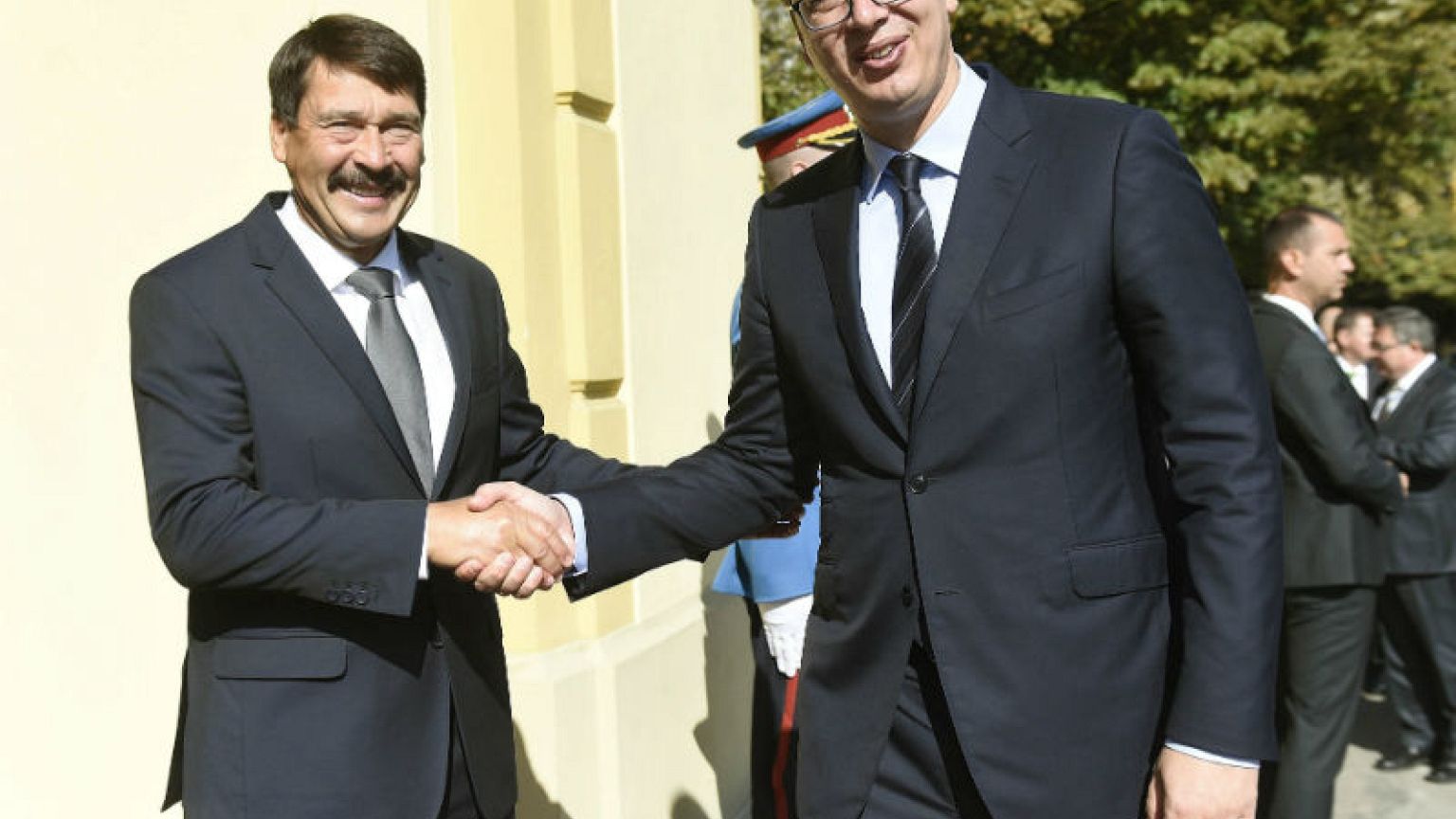 Áder egymás tiszteletére szólította a szerbeket és a magyarokat