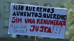 Enfermeiros em greve