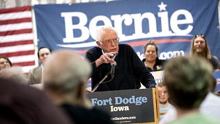 Image: Bernie Sanders Holds Campaign Town Hall In Fort Dodge, Iowa