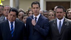 Image: Juan Guaido, Edgar Zambrano, Stalin Gonzalez