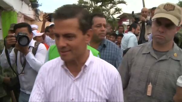 Peña Nieto pide "un frente común" para la reconstrucción Peña Nieto pide "un frente común" para la reconstrucción