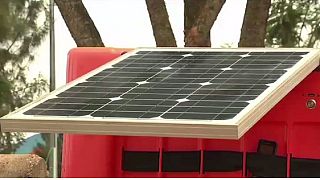 'Solar smart kiosks' saving mobile phone users in Rwanda