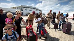 Saint-Martin'da tahliyeler devam ediyor