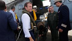 Emmanuel Macron est sur l'île meurtrie de Saint-Martin