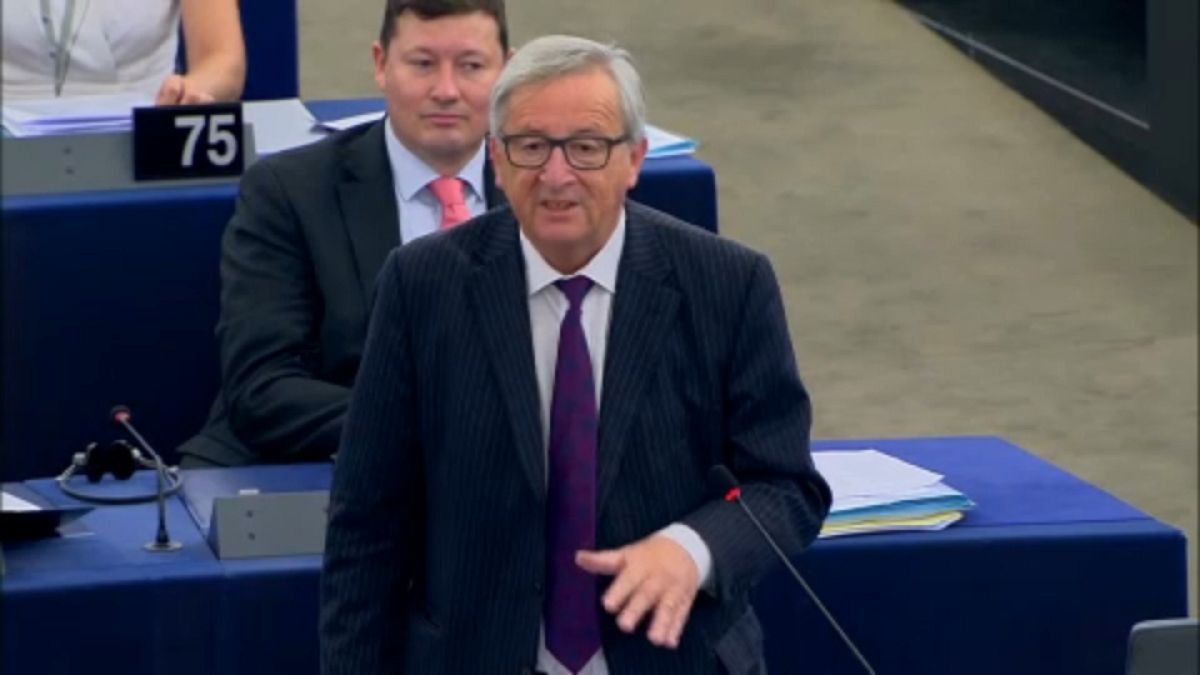 Juncker yıllık konuşmasını yapmaya hazırlanıyor