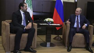 الحريري يلتقي بوتين ويشدد على اهمية تعزيز الاستقرار في سوريا