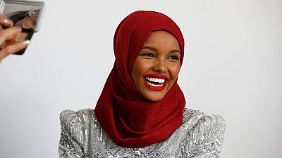 Former refugee becomes world's first hijab-wearing super model