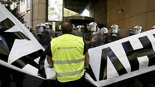 Grecia: la protesta dei minatori
