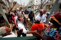 Macron visita ilha de Saint-Martin