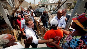 Macron vows swift rebuilding in hurricane-hit French Caribbean