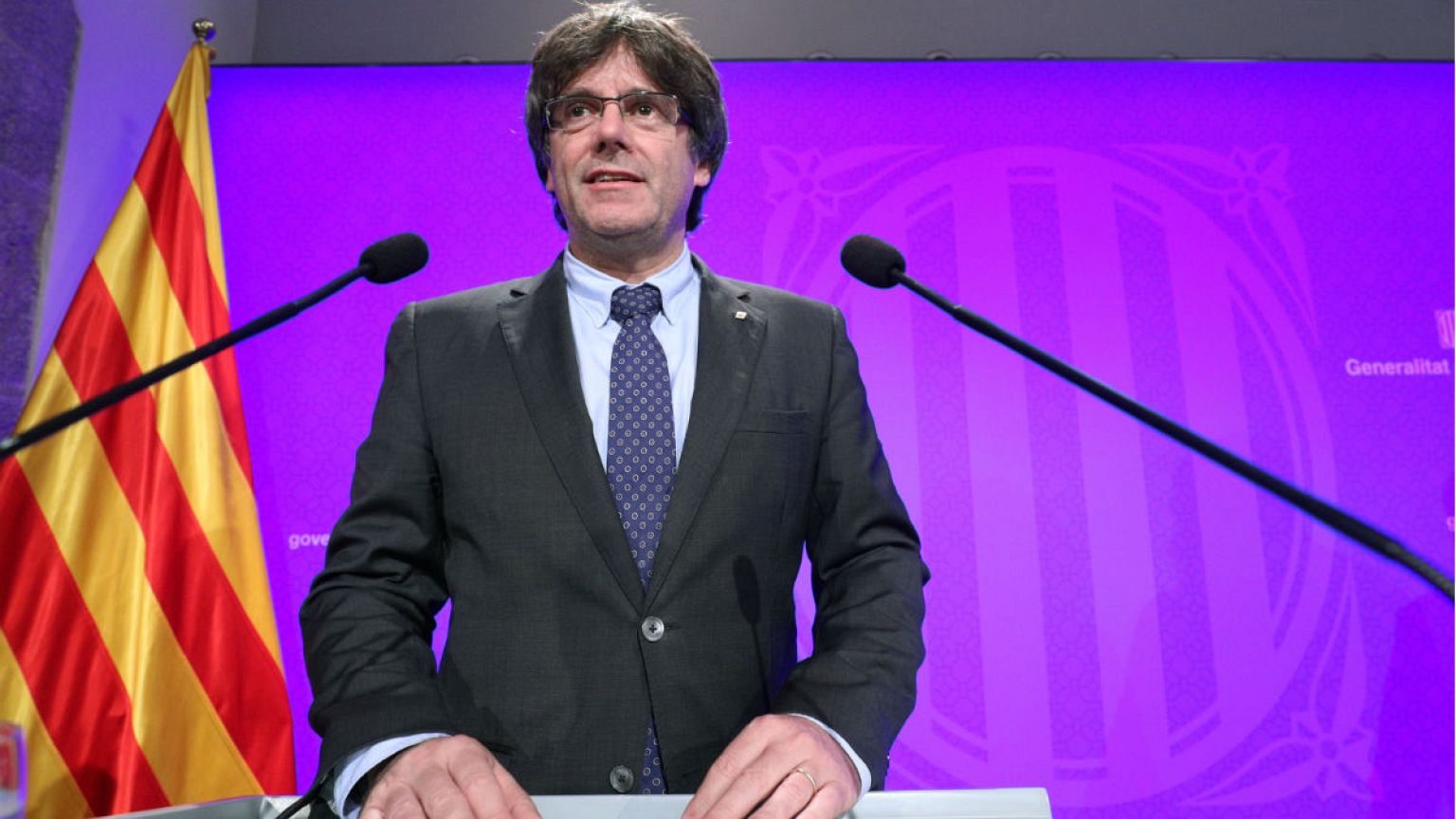 Puigdemont sigue adelante y dice que “el TC ya no altera el referéndum”