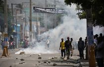 Haiti'de vergi politikası protesto edildi