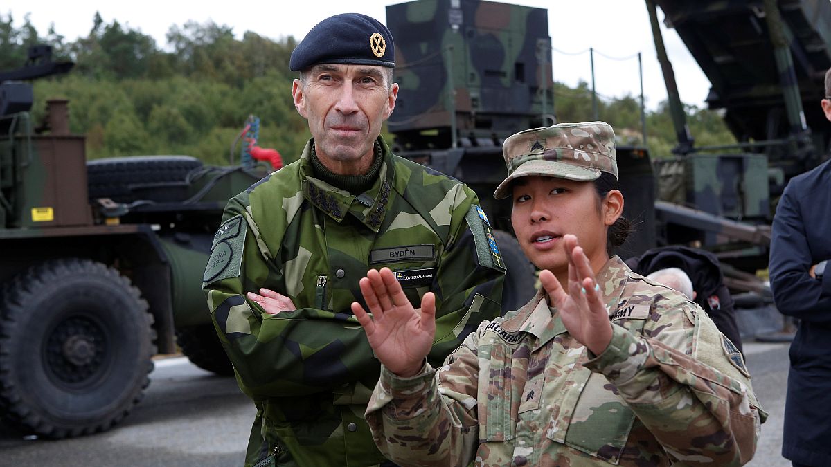 Sweden hosts huge war games exercise with NATO