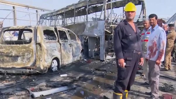 Двойное нападение на юге Ирака: десятки жертв Двойное нападение на юге Ирака: десятки жертв