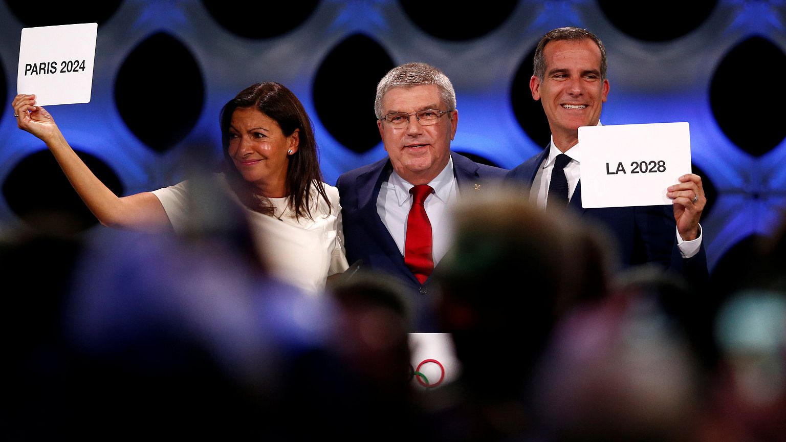 Így ünnepelték a párizsiak az olimpiát