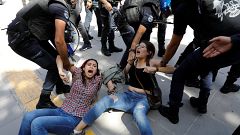 Ankara: Zusammenstöße zwischen Demonstranten und Polizei